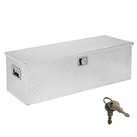 metal utility box 15 x48x20|48 inch aluminum storage box.